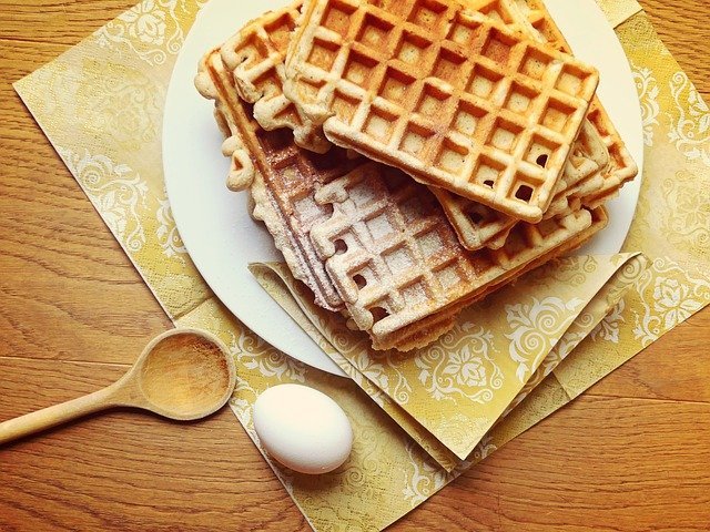 gaufre café fleur des pins